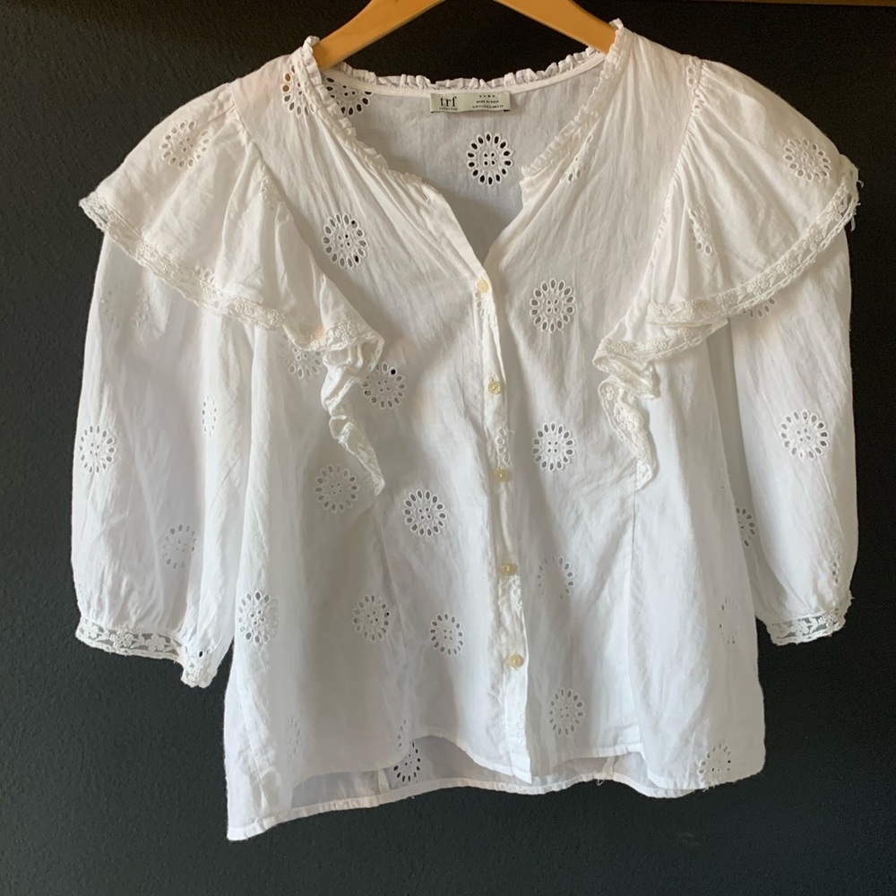 White Zara Blouse
